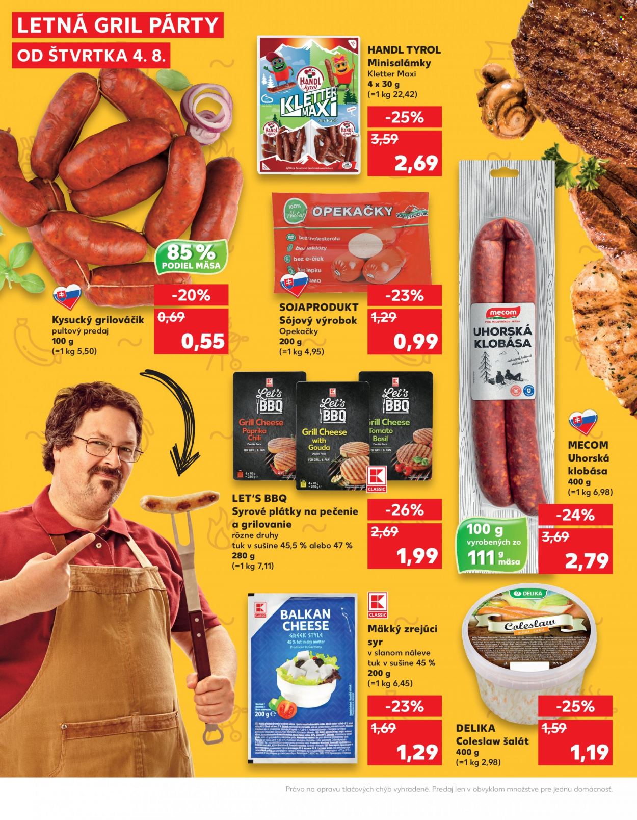 Leták Kaufland - 4.8.2022 - 10.8.2022. Strana 2