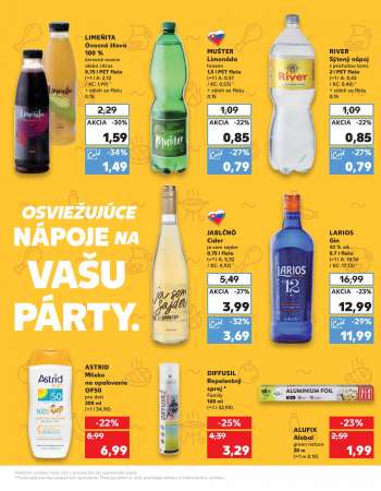 thumbnail - LIMEÑITA Ovocná šťava 100 % červené ovocie alebo citrus 0,75 l PET fľaša (=1 l A: 2,12 / KC: 1,99) 1 + záloh za fľašu 0,15