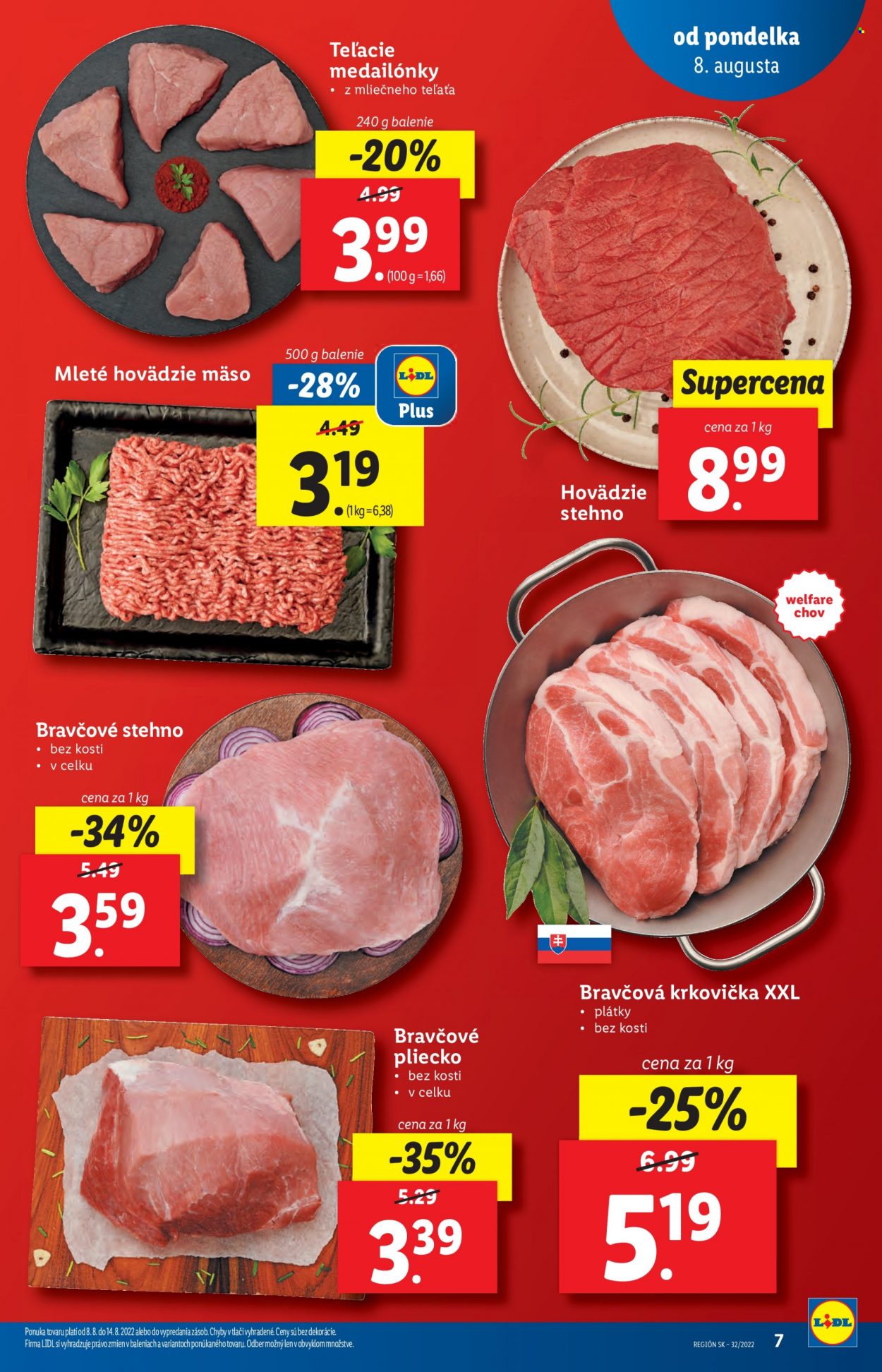 Leták Lidl - 8.8.2022 - 14.8.2022. Strana 7