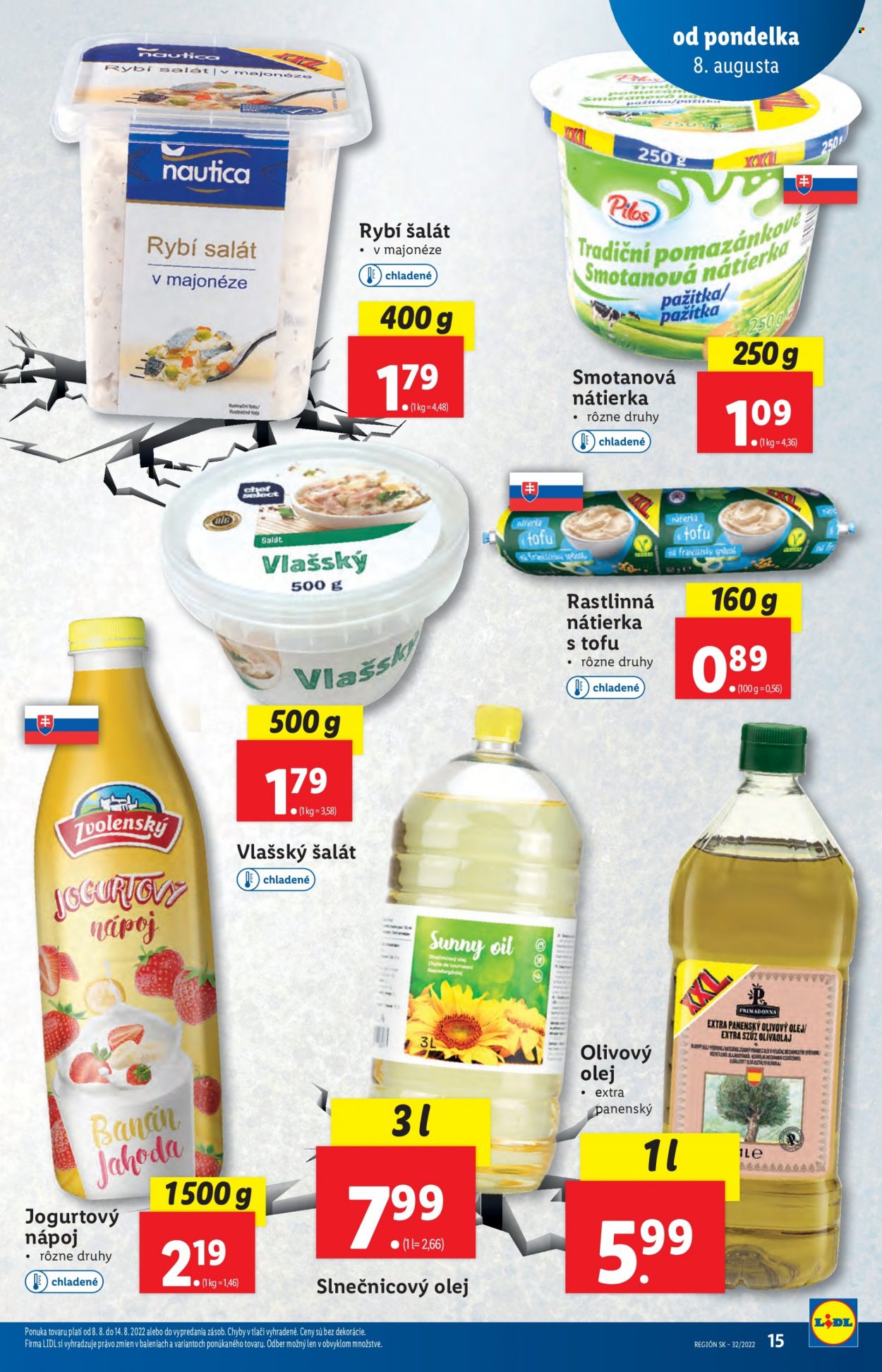 Leták Lidl - 8.8.2022 - 14.8.2022. Strana 15