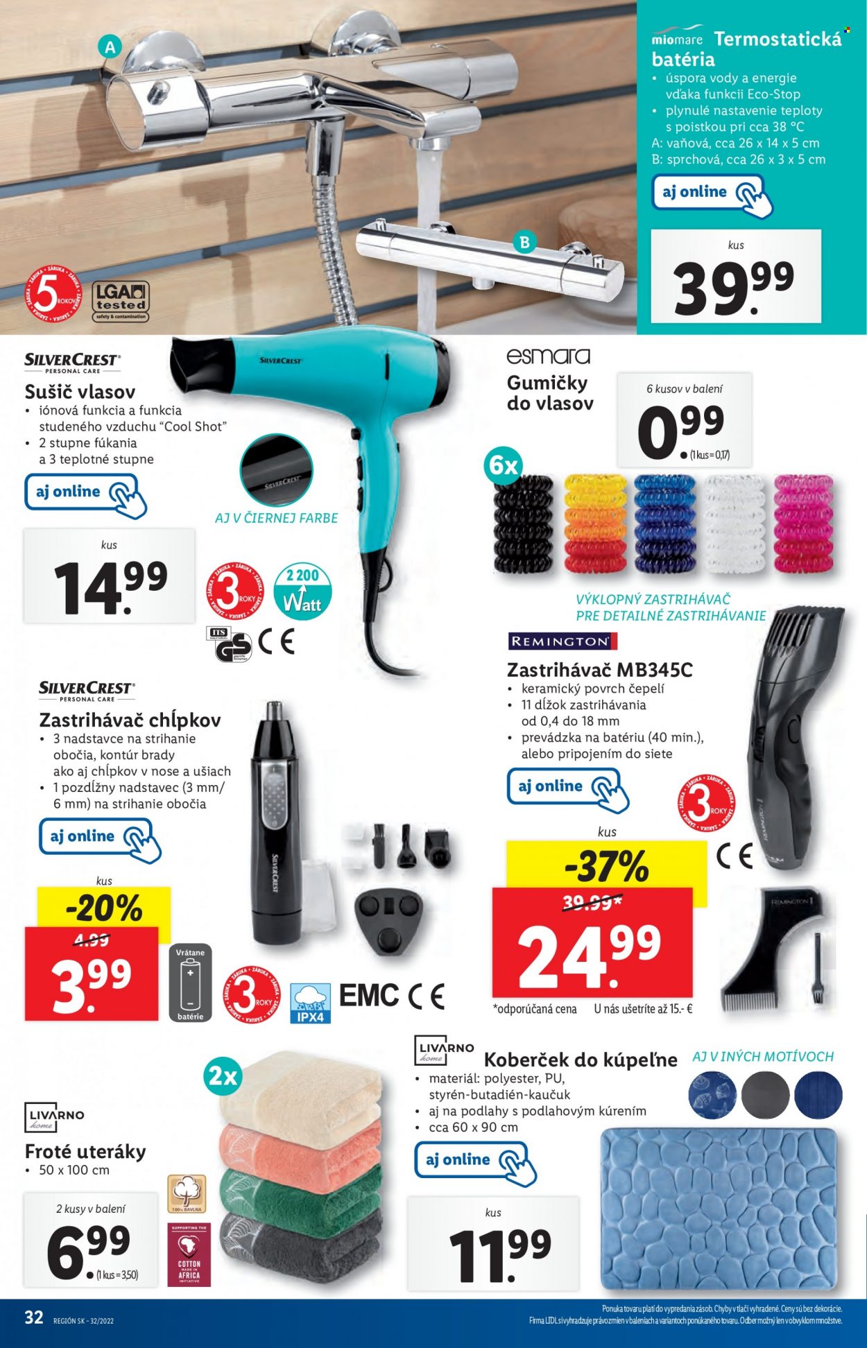 Leták Lidl - 8.8.2022 - 14.8.2022. Strana 32