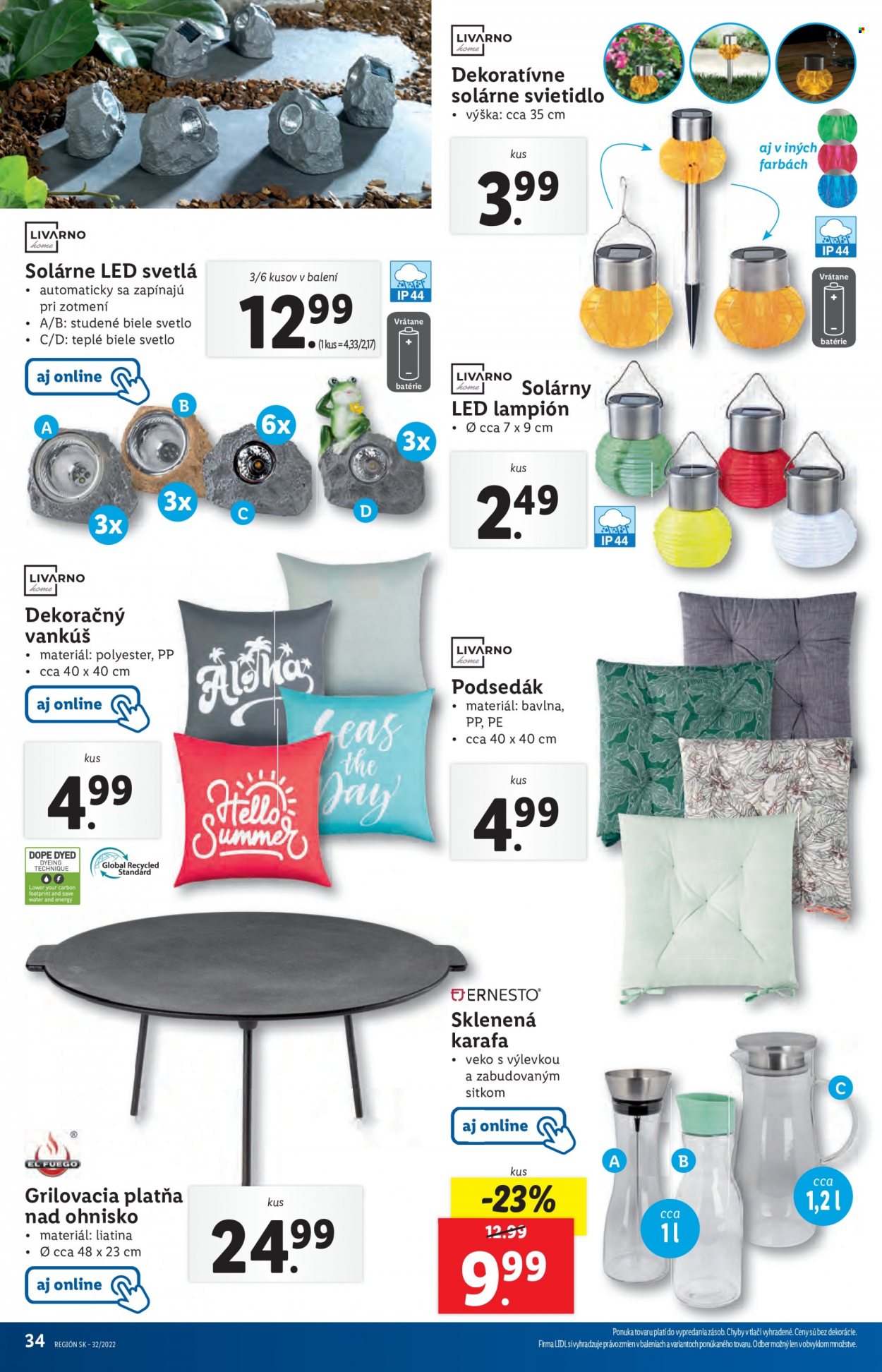Leták Lidl - 8.8.2022 - 14.8.2022. Strana 34