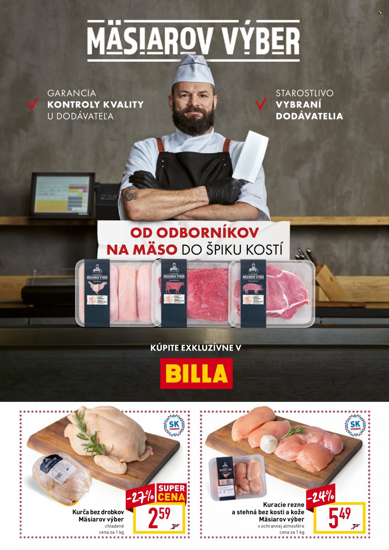 Leták Billa - 3.8.2022 - 9.8.2022. Strana 3