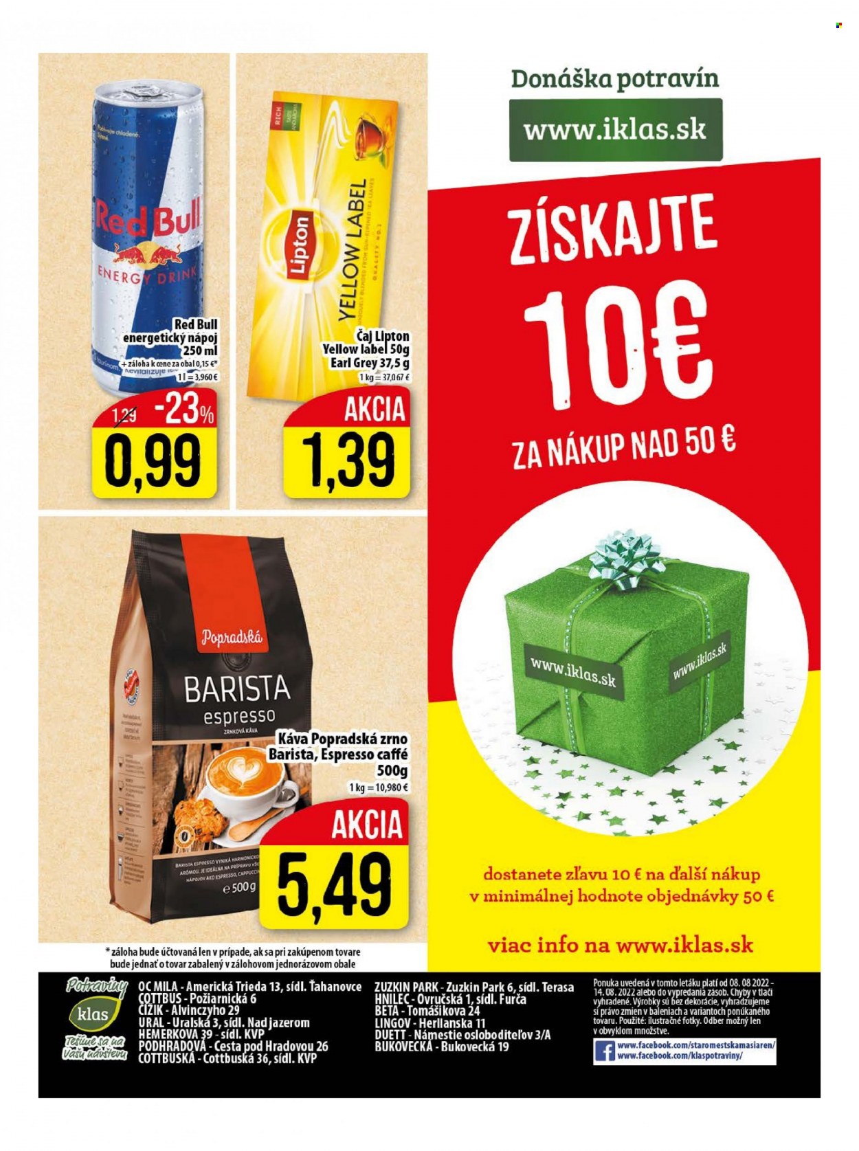 Leták Klas - 8.8.2022 - 14.8.2022. Strana 18