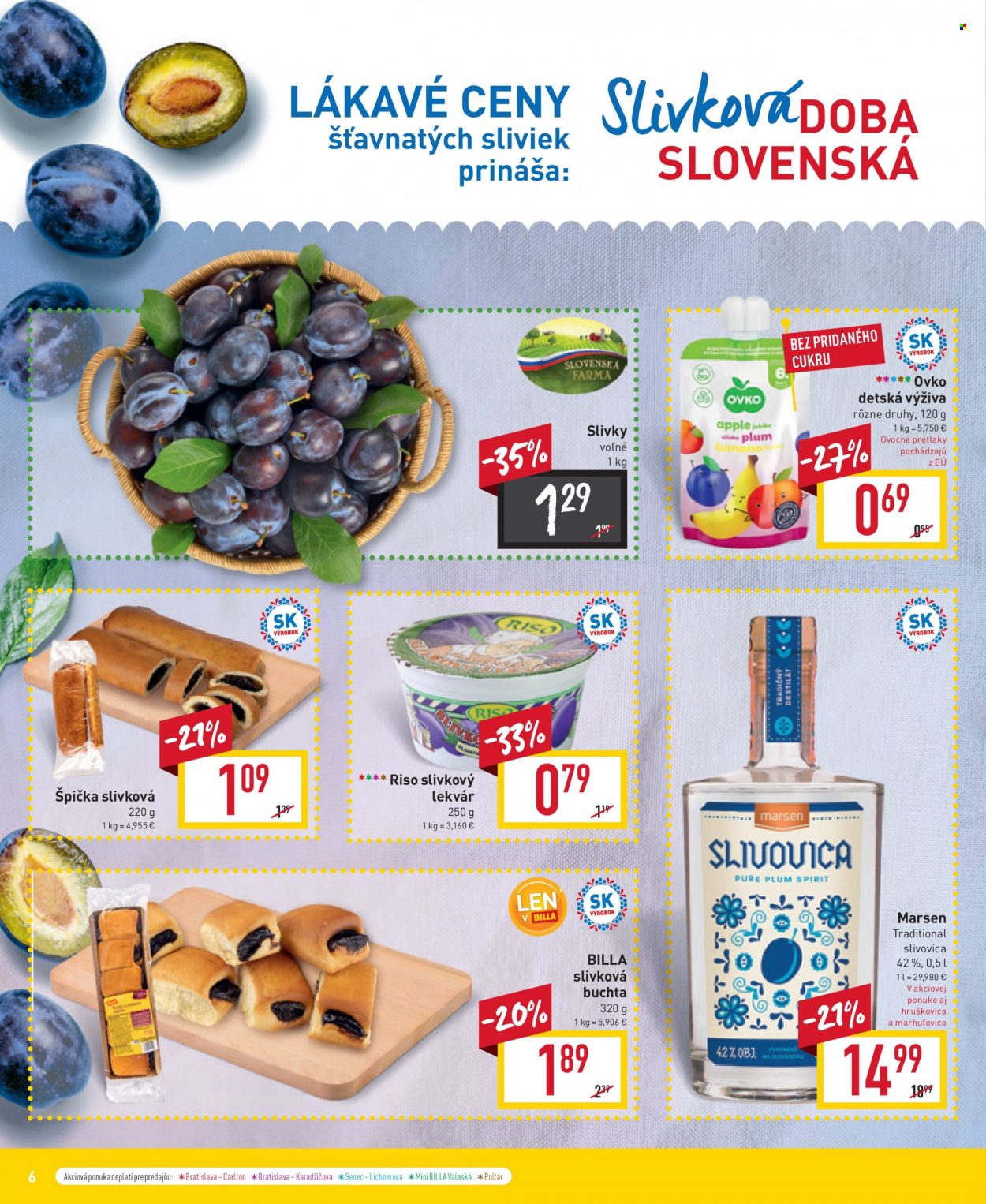 Leták Billa - 10.8.2022 - 16.8.2022. Strana 6