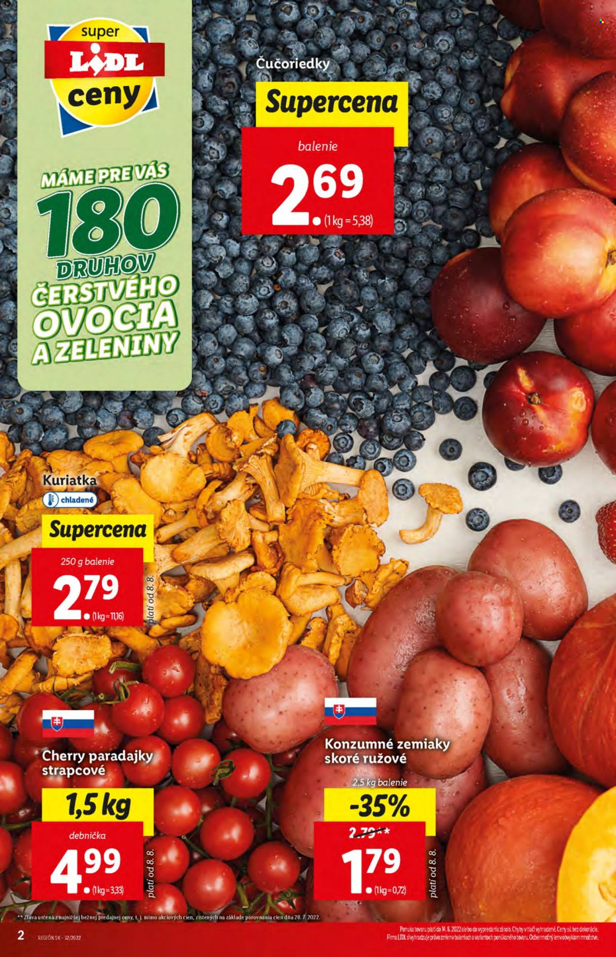 Leták Lidl - 11.8.2022 - 14.8.2022. Strana 2
