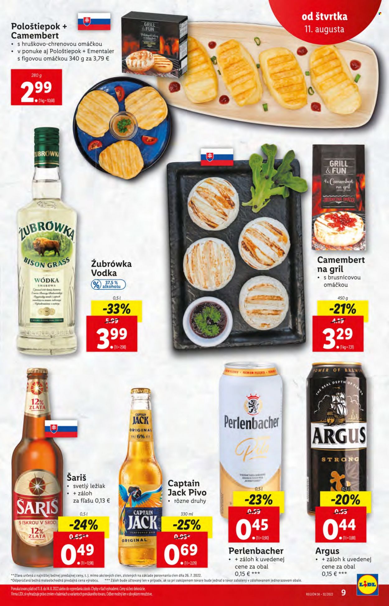 Leták Lidl - 11.8.2022 - 14.8.2022. Strana 9