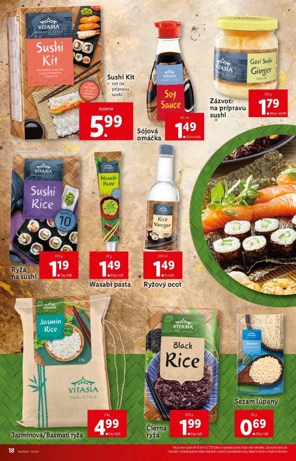 Leták Lidl - 11.8.2022 - 14.8.2022. Strana 18