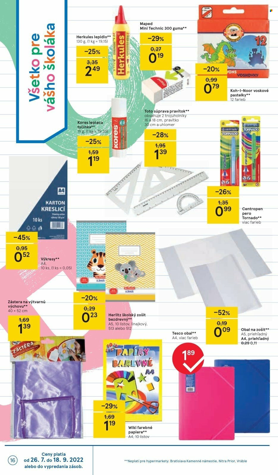 Leták TESCO - 10.8.2022 - 16.8.2022. Strana 16