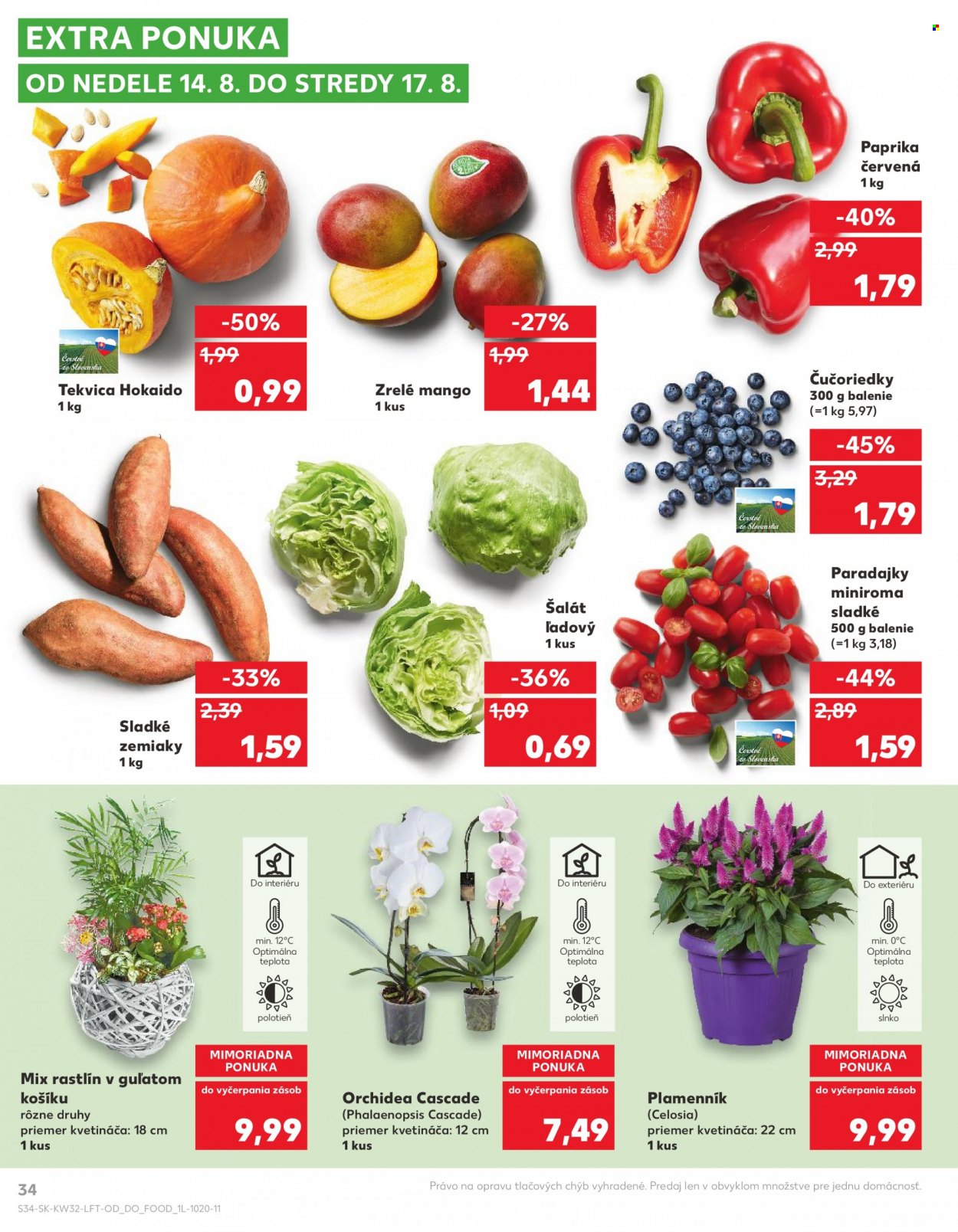 Leták Kaufland - 11.8.2022 - 17.8.2022. Strana 34