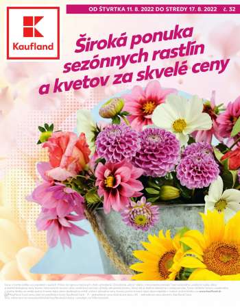 Leták Kaufland - 11.8.2022 - 17.8.2022.