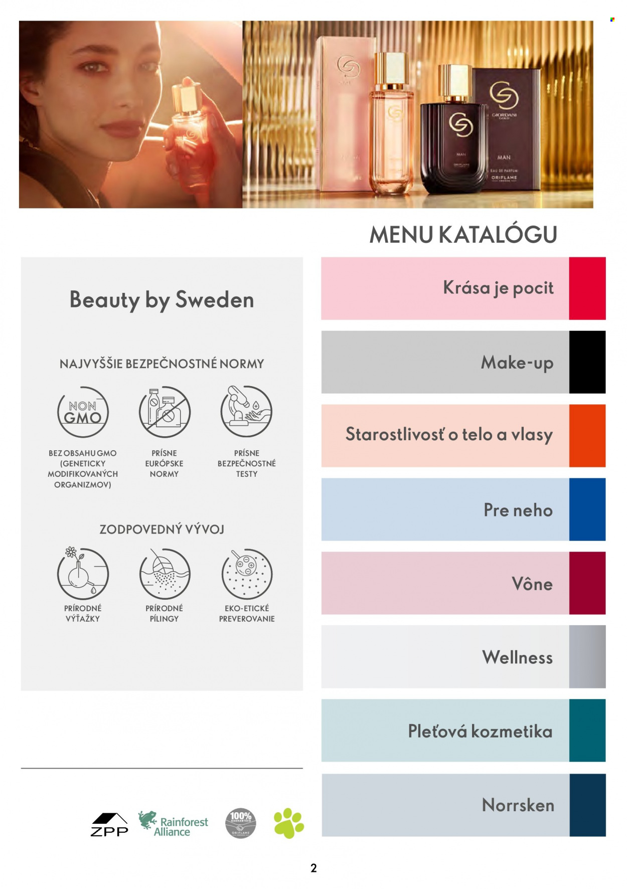 Leták Oriflame - 10.8.2022 - 30.8.2022. Strana 2