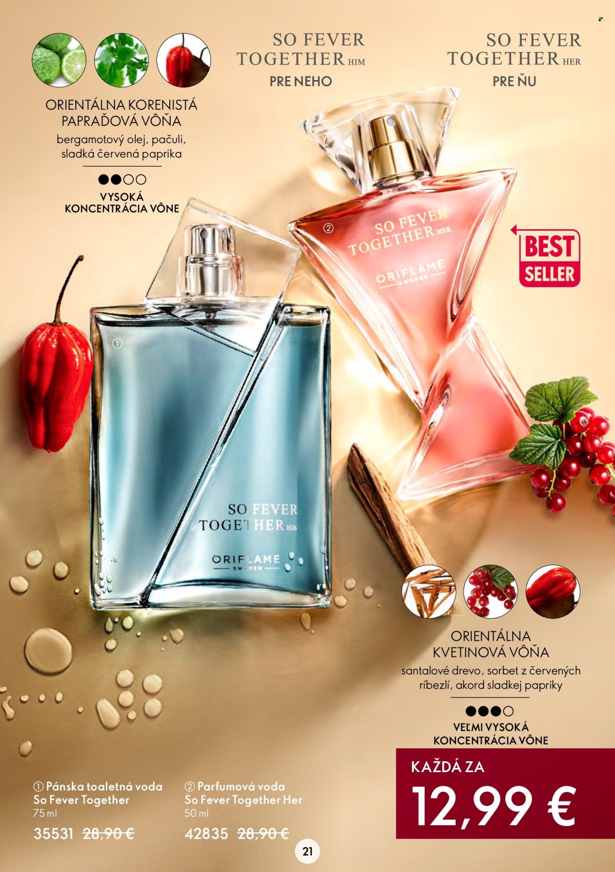 Leták Oriflame - 10.8.2022 - 30.8.2022. Strana 21