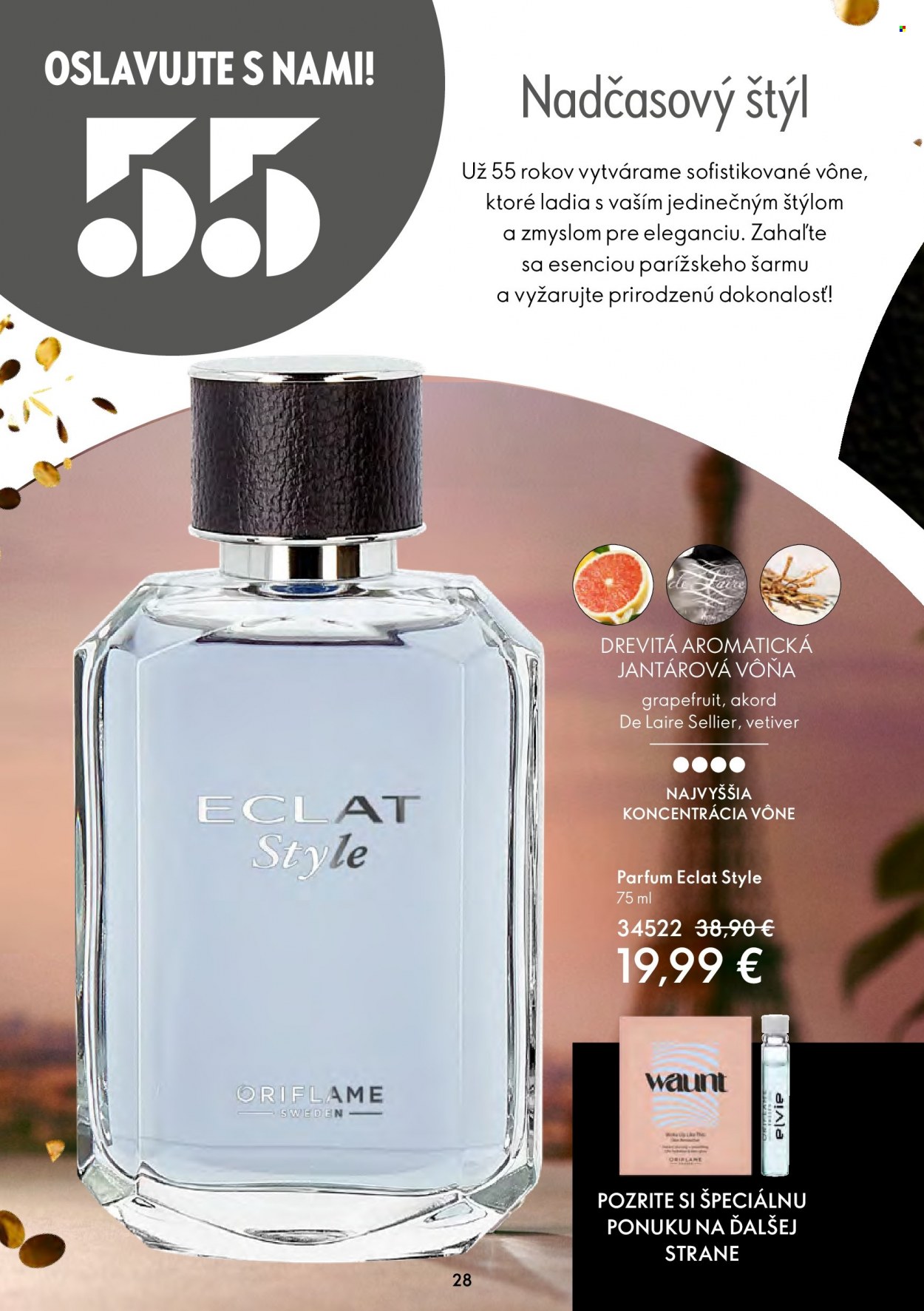 Leták Oriflame - 10.8.2022 - 30.8.2022. Strana 28