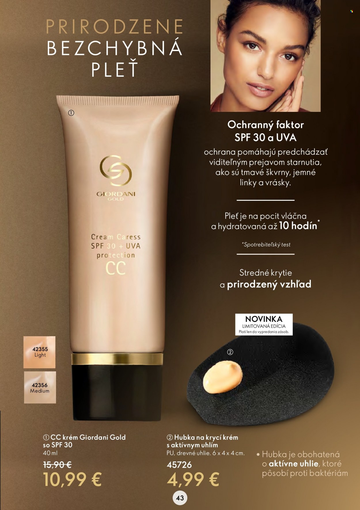 Leták Oriflame - 10.8.2022 - 30.8.2022. Strana 43