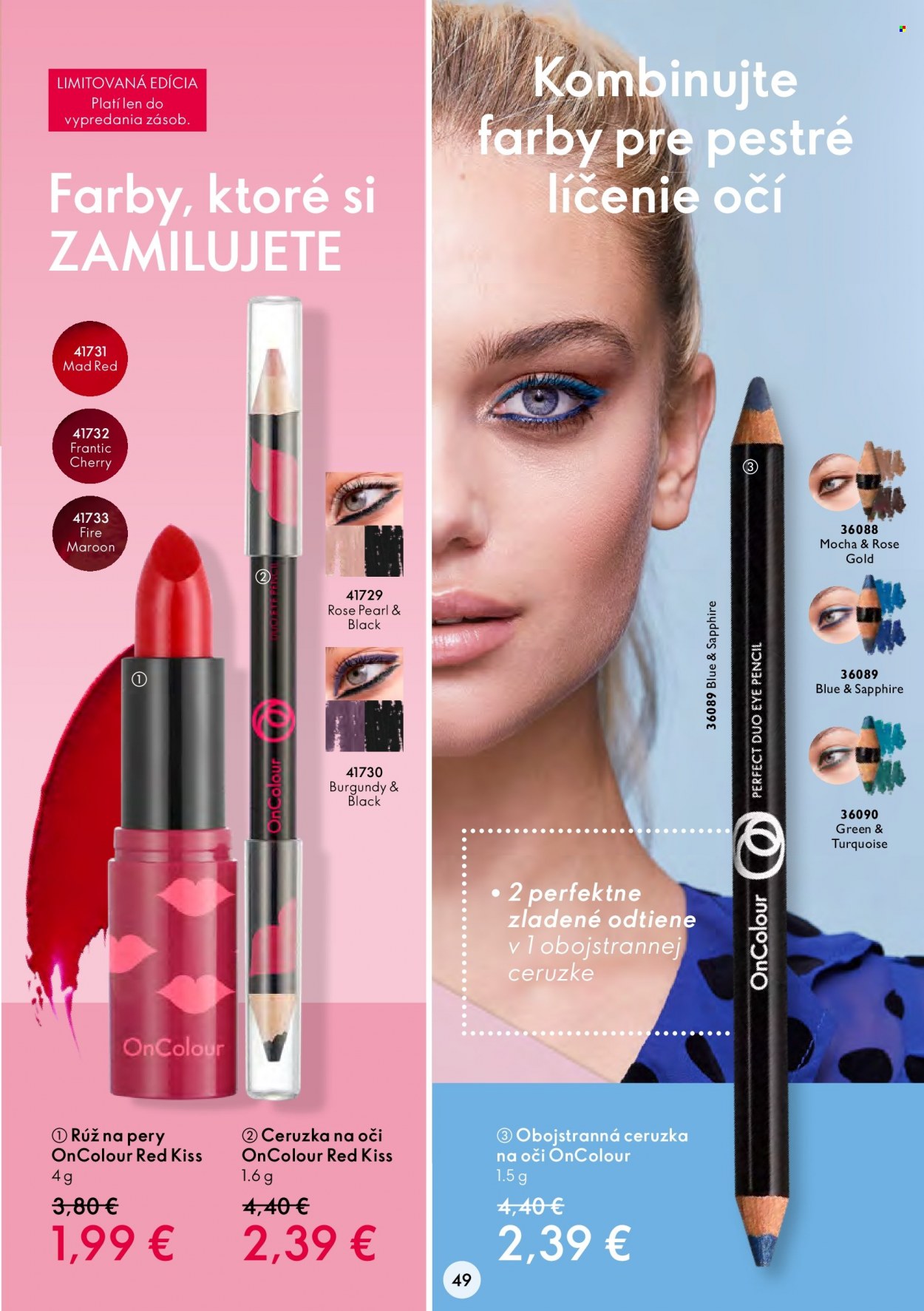 Leták Oriflame - 10.8.2022 - 30.8.2022. Strana 49