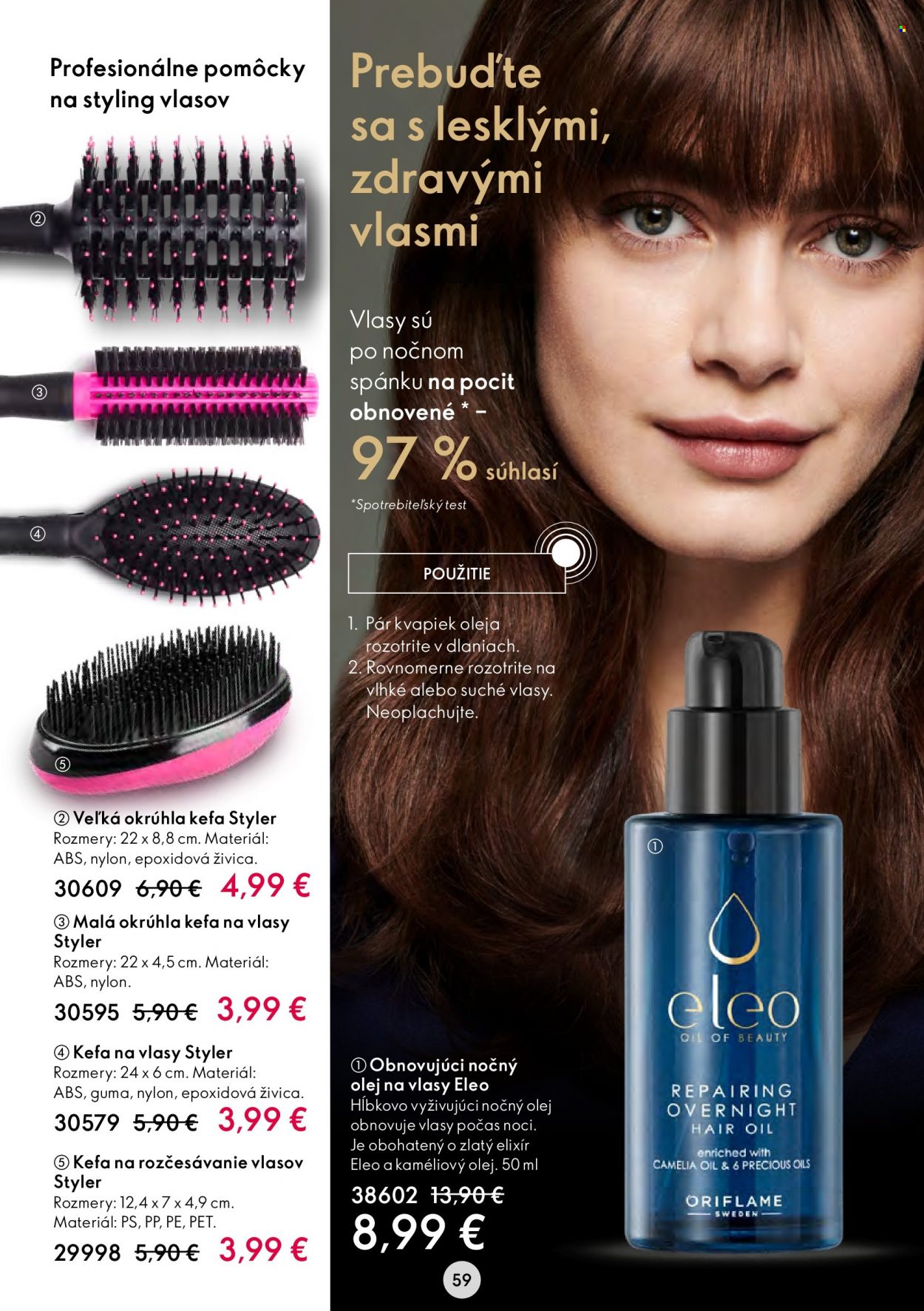 Leták Oriflame - 10.8.2022 - 30.8.2022. Strana 59