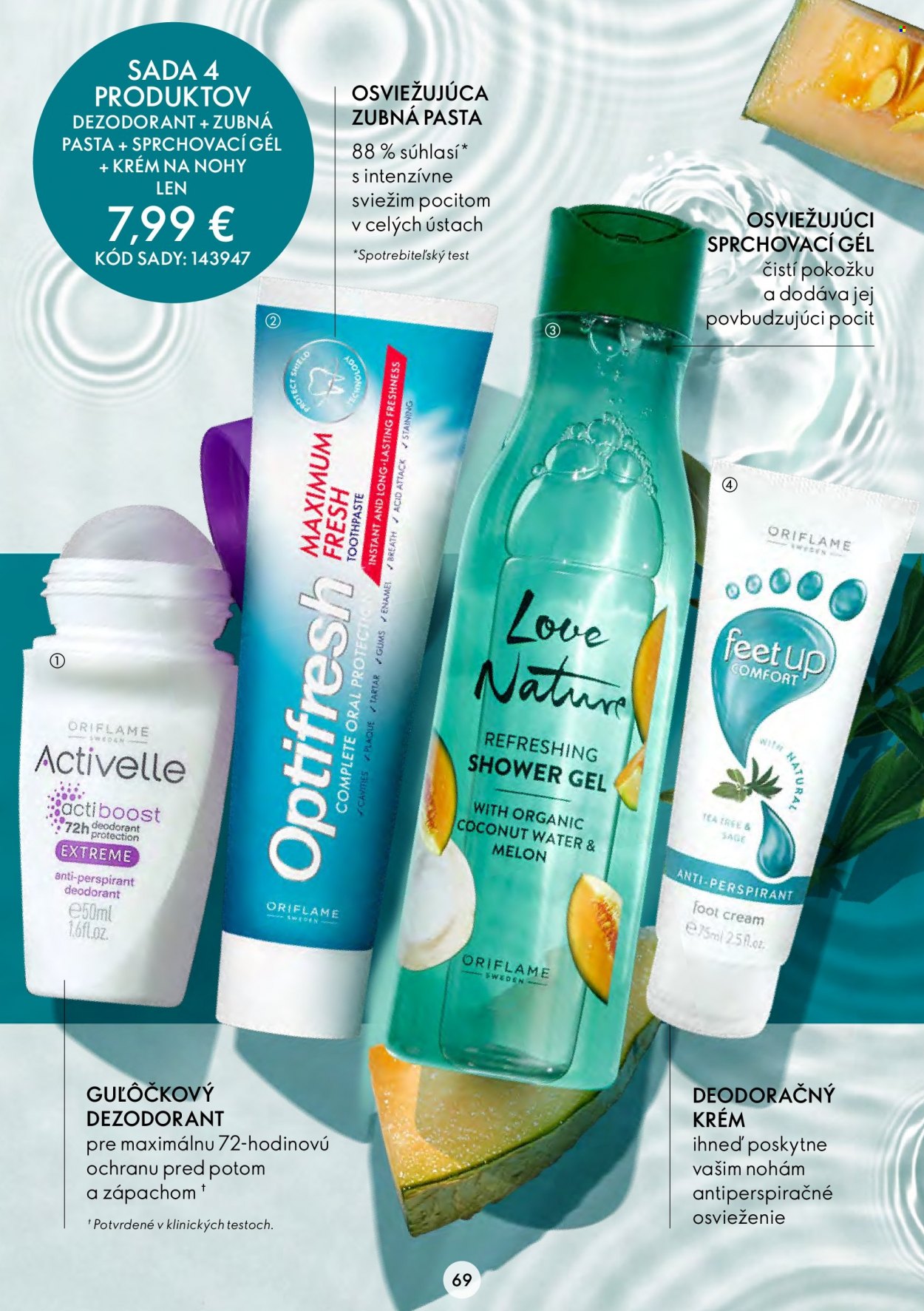 Leták Oriflame - 10.8.2022 - 30.8.2022. Strana 69