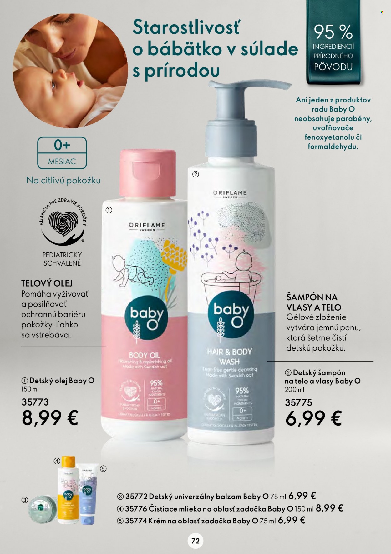 Leták Oriflame - 10.8.2022 - 30.8.2022. Strana 72