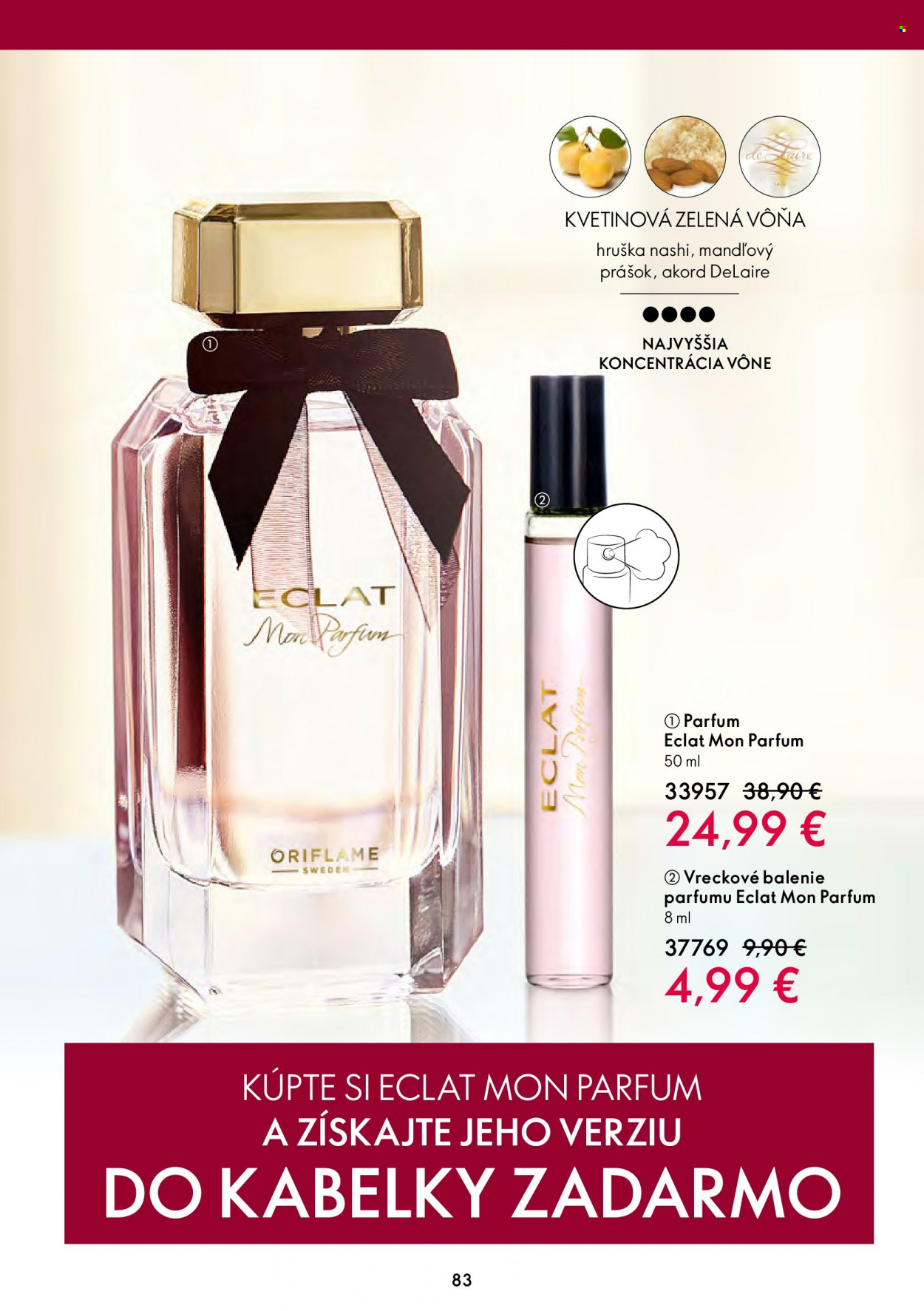 Leták Oriflame - 10.8.2022 - 30.8.2022. Strana 83