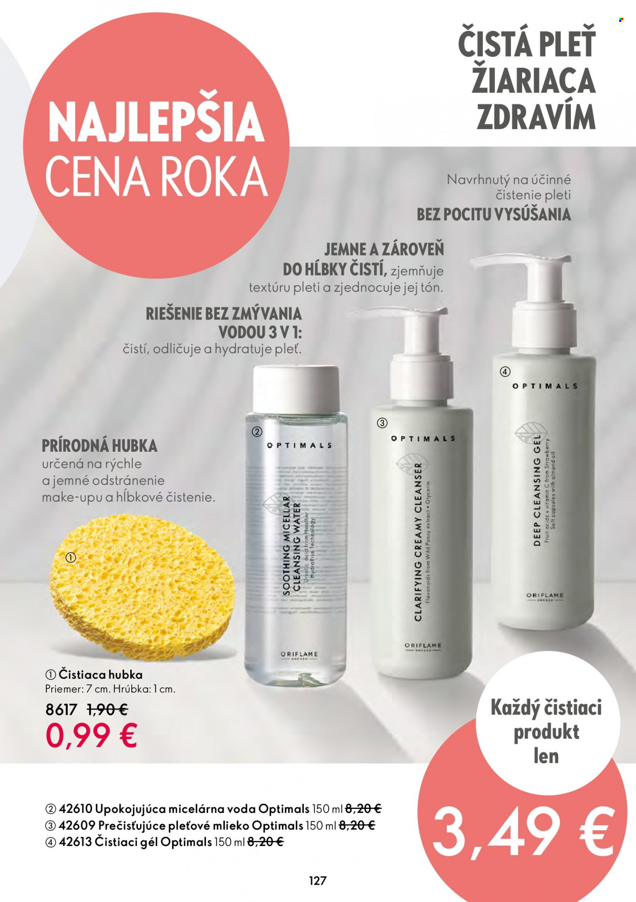 Leták Oriflame - 10.8.2022 - 30.8.2022. Strana 127