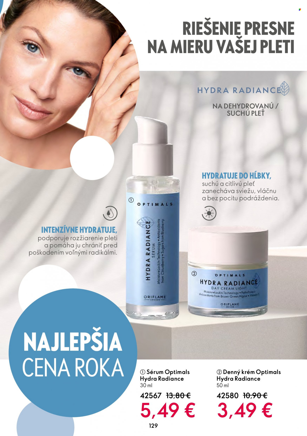 Leták Oriflame - 10.8.2022 - 30.8.2022. Strana 129