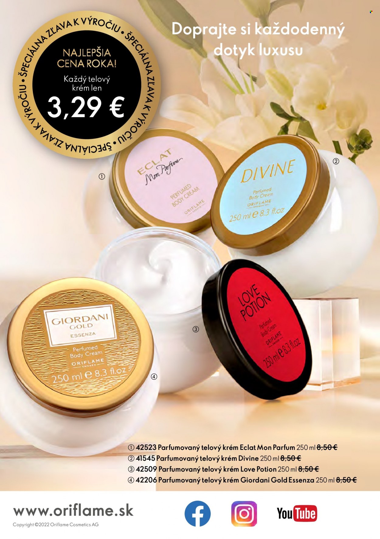 Leták Oriflame - 10.8.2022 - 30.8.2022. Strana 136