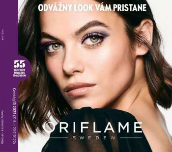 Leták Oriflame - 22.8.2022 - 20.9.2022.