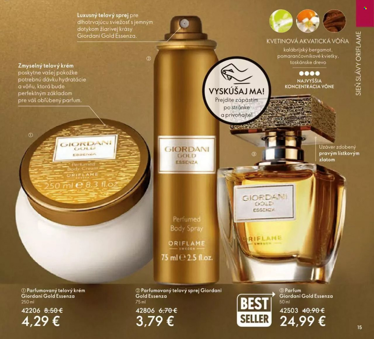 Leták Oriflame - 31.8.2022 - 20.9.2022. Strana 15