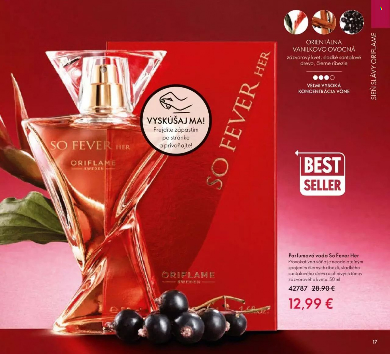 Leták Oriflame - 31.8.2022 - 20.9.2022. Strana 17