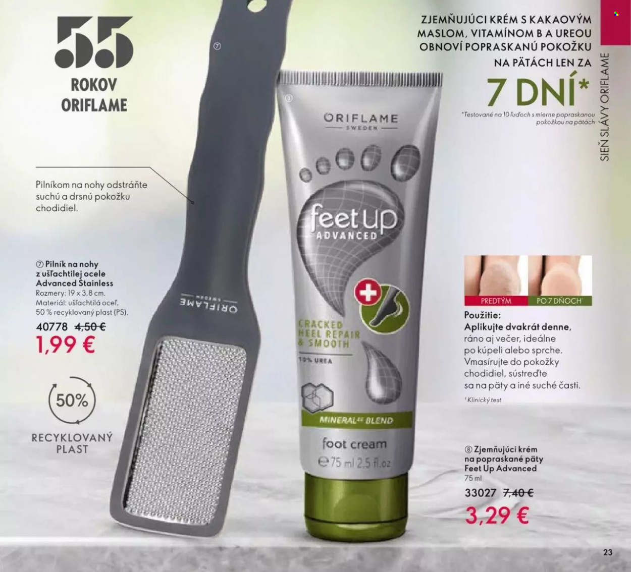 Leták Oriflame - 31.8.2022 - 20.9.2022. Strana 23