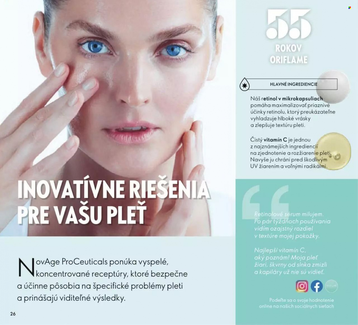 Leták Oriflame - 31.8.2022 - 20.9.2022. Strana 26