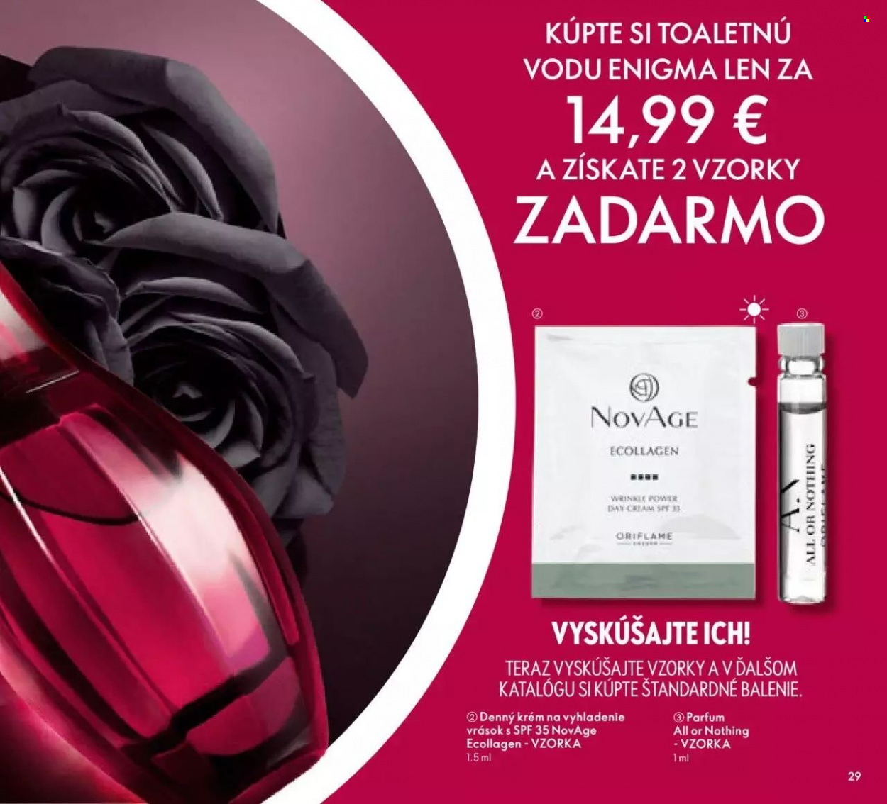 Leták Oriflame - 31.8.2022 - 20.9.2022. Strana 29