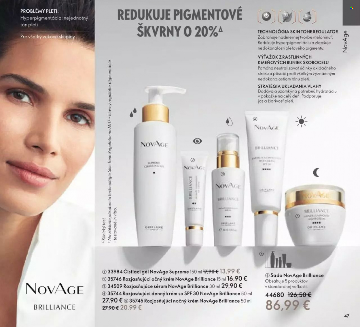 Leták Oriflame - 31.8.2022 - 20.9.2022. Strana 47