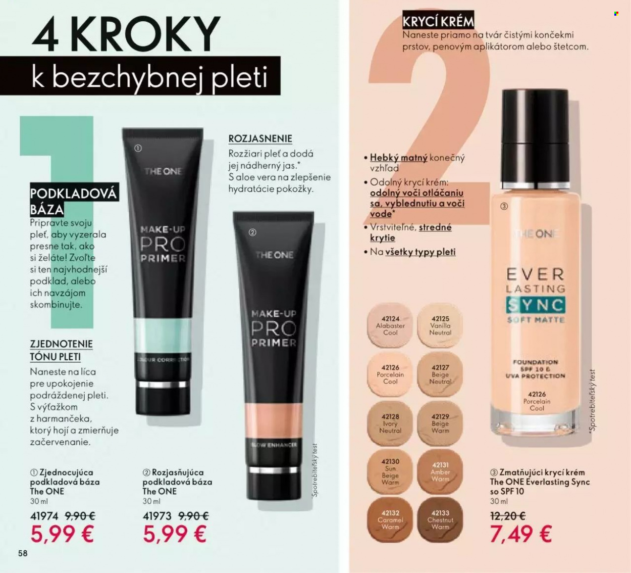 Leták Oriflame - 31.8.2022 - 20.9.2022. Strana 58