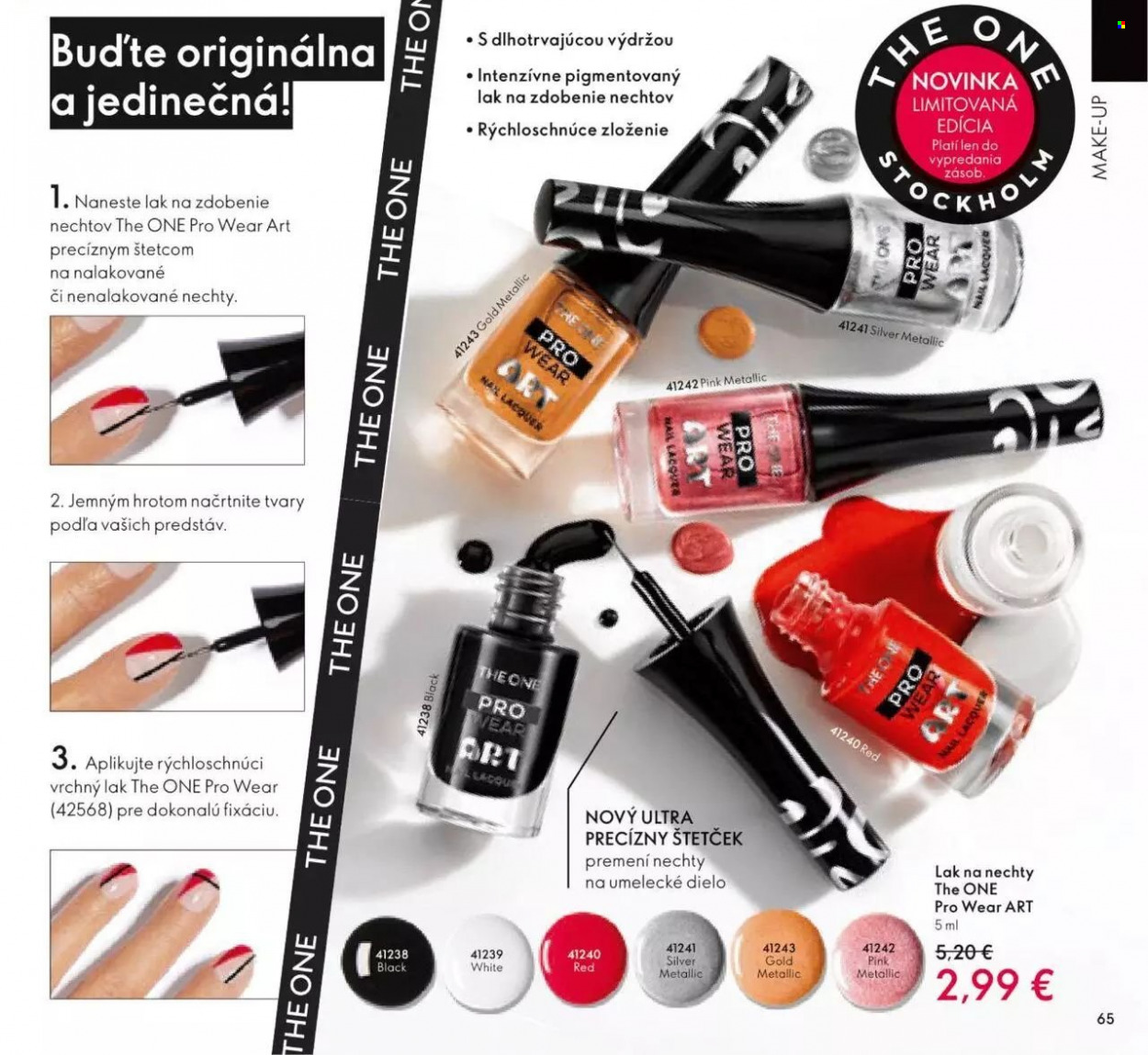 Leták Oriflame - 31.8.2022 - 20.9.2022. Strana 65