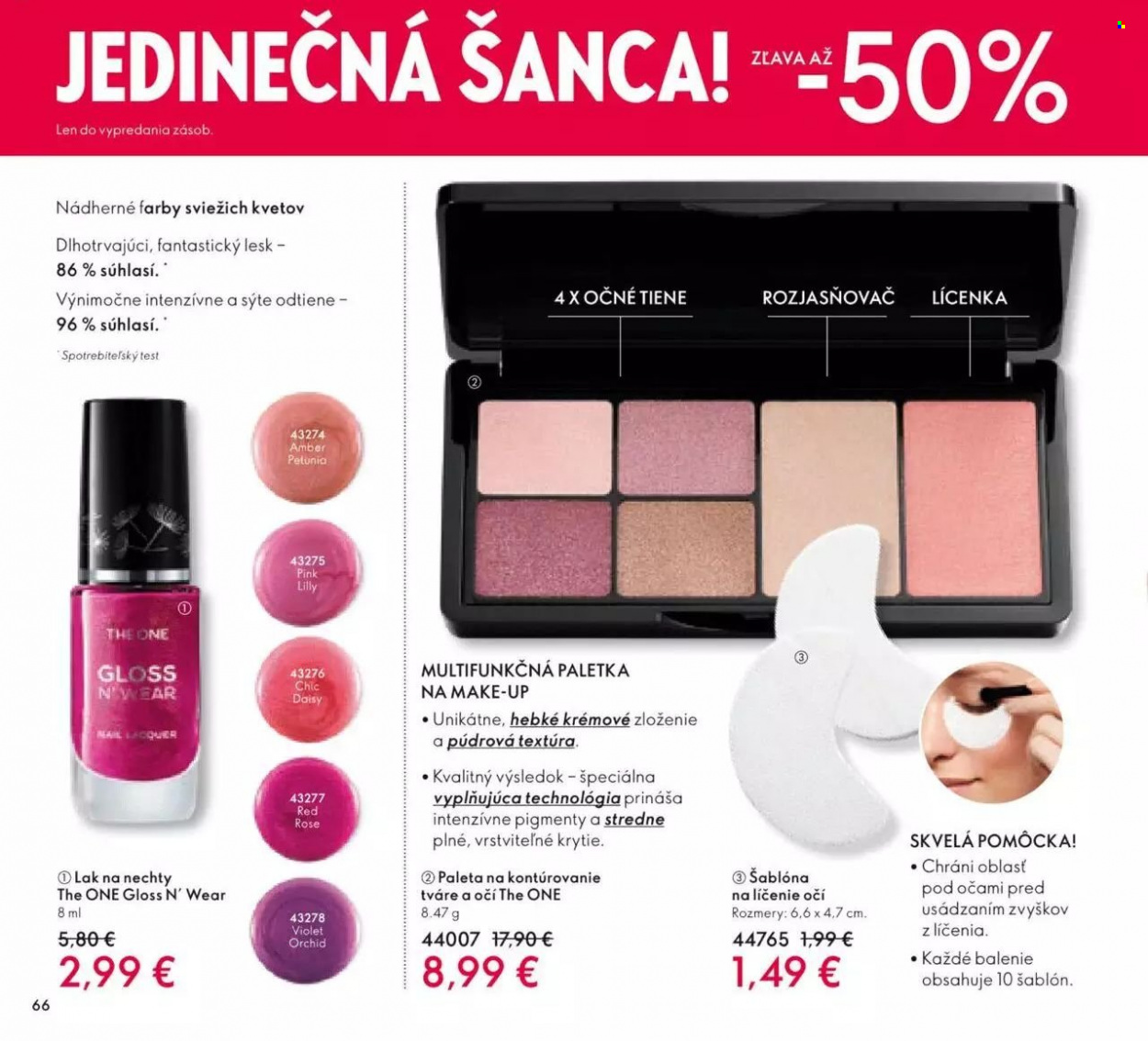 Leták Oriflame - 31.8.2022 - 20.9.2022. Strana 66