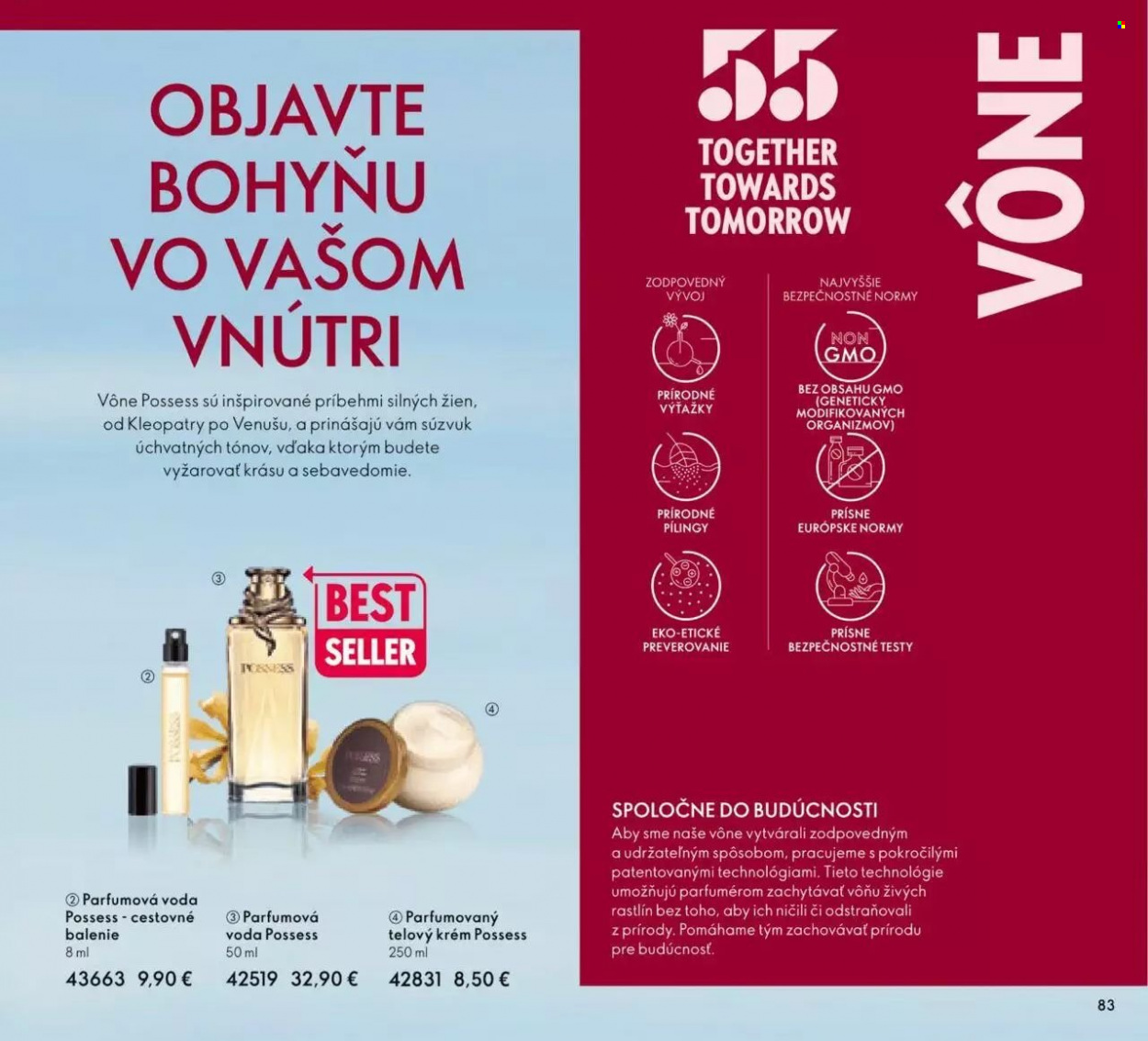 Leták Oriflame - 31.8.2022 - 20.9.2022. Strana 83