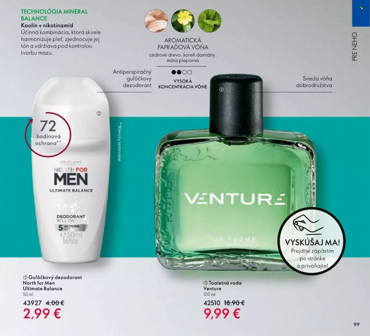 Leták Oriflame - 31.8.2022 - 20.9.2022. Strana 99