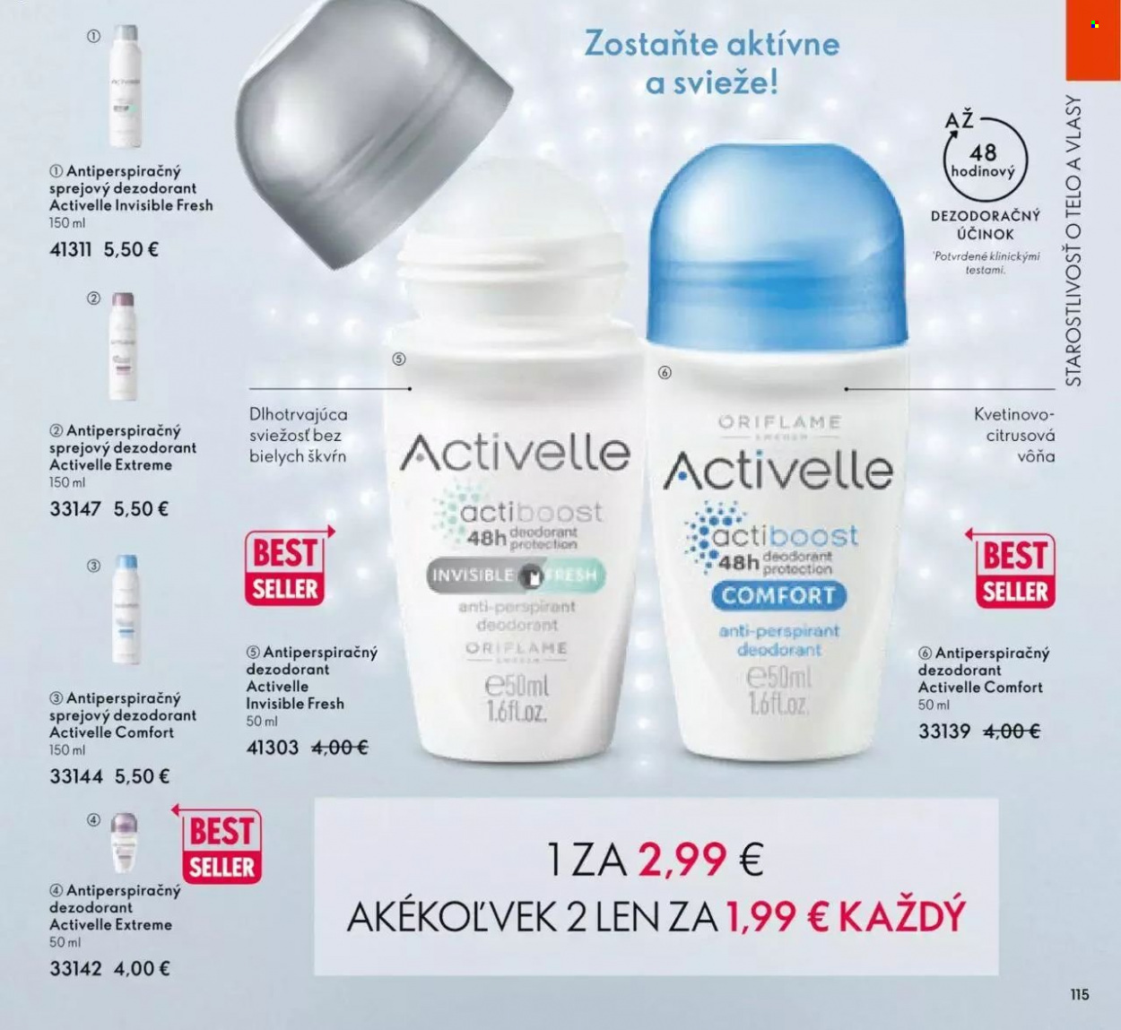 Leták Oriflame - 31.8.2022 - 20.9.2022. Strana 115