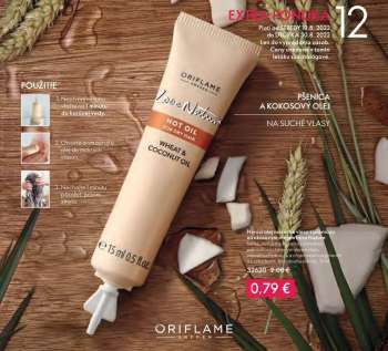 Leták Oriflame - 10.8.2022 - 30.8.2022.