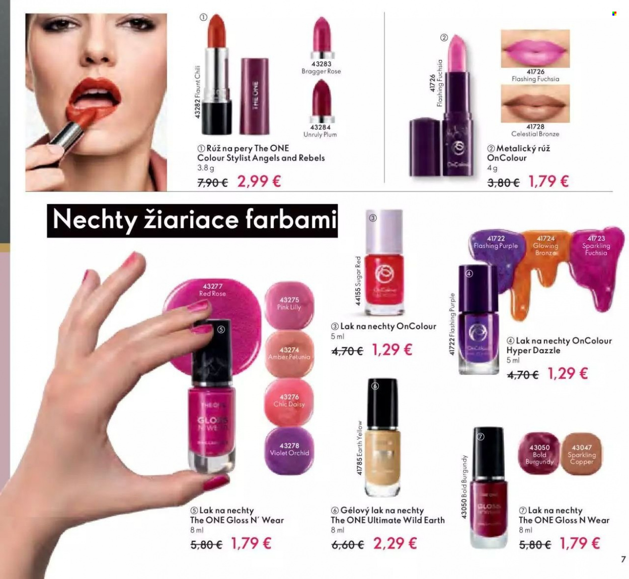 Leták Oriflame - 10.8.2022 - 30.8.2022. Strana 7