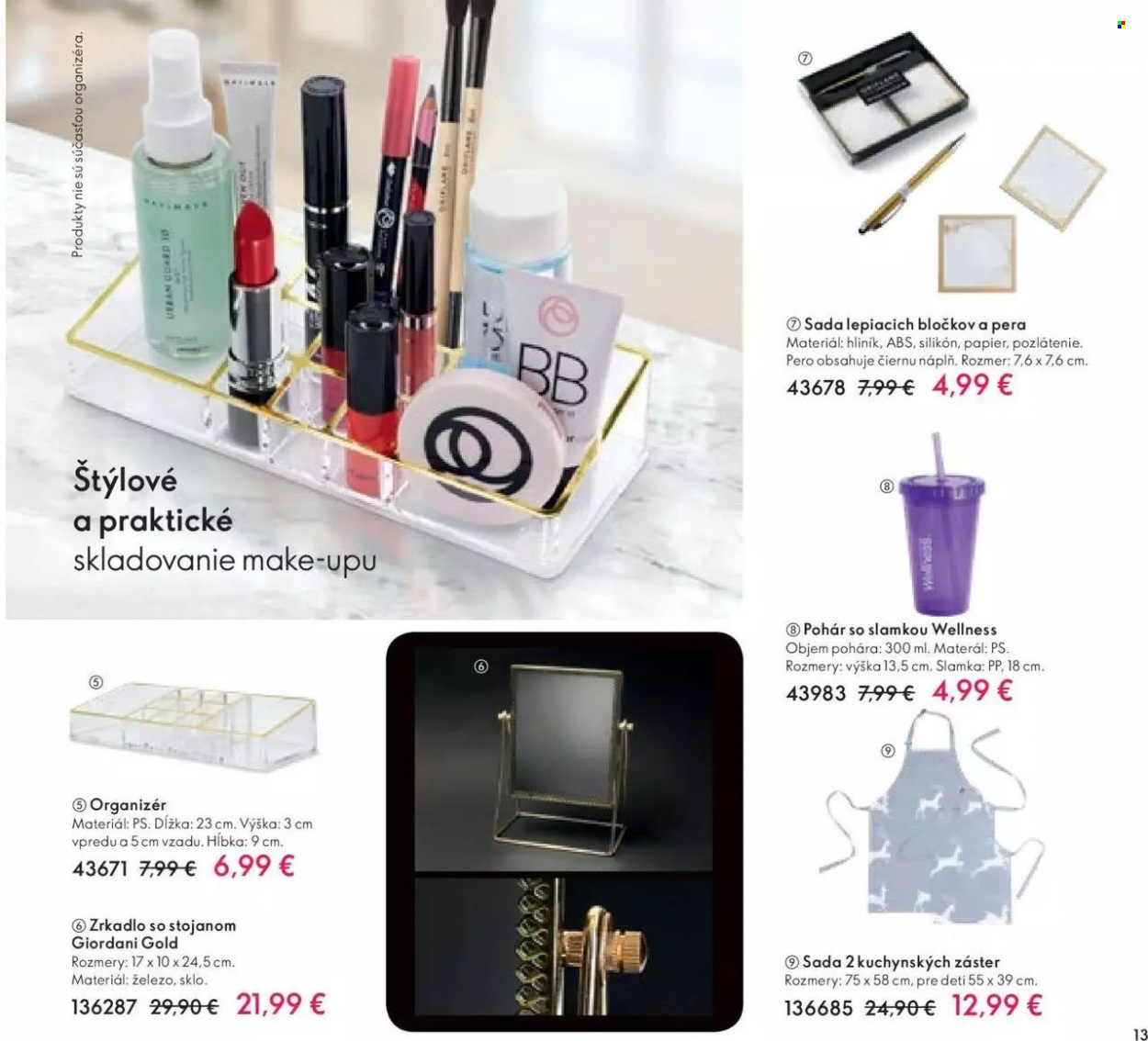 Leták Oriflame - 31.8.2022 - 20.9.2022. Strana 13