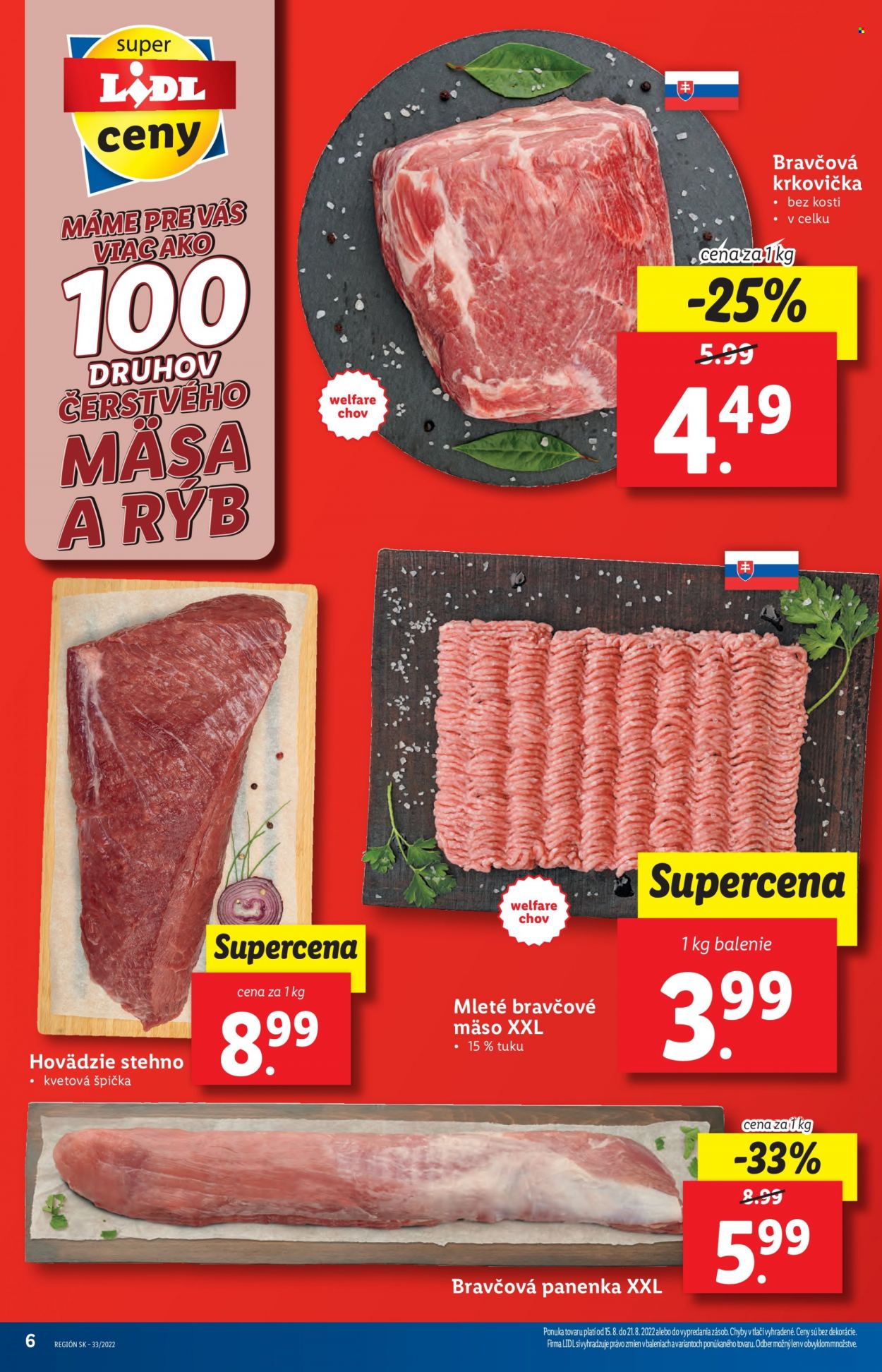 Leták Lidl - 15.8.2022 - 21.8.2022. Strana 6