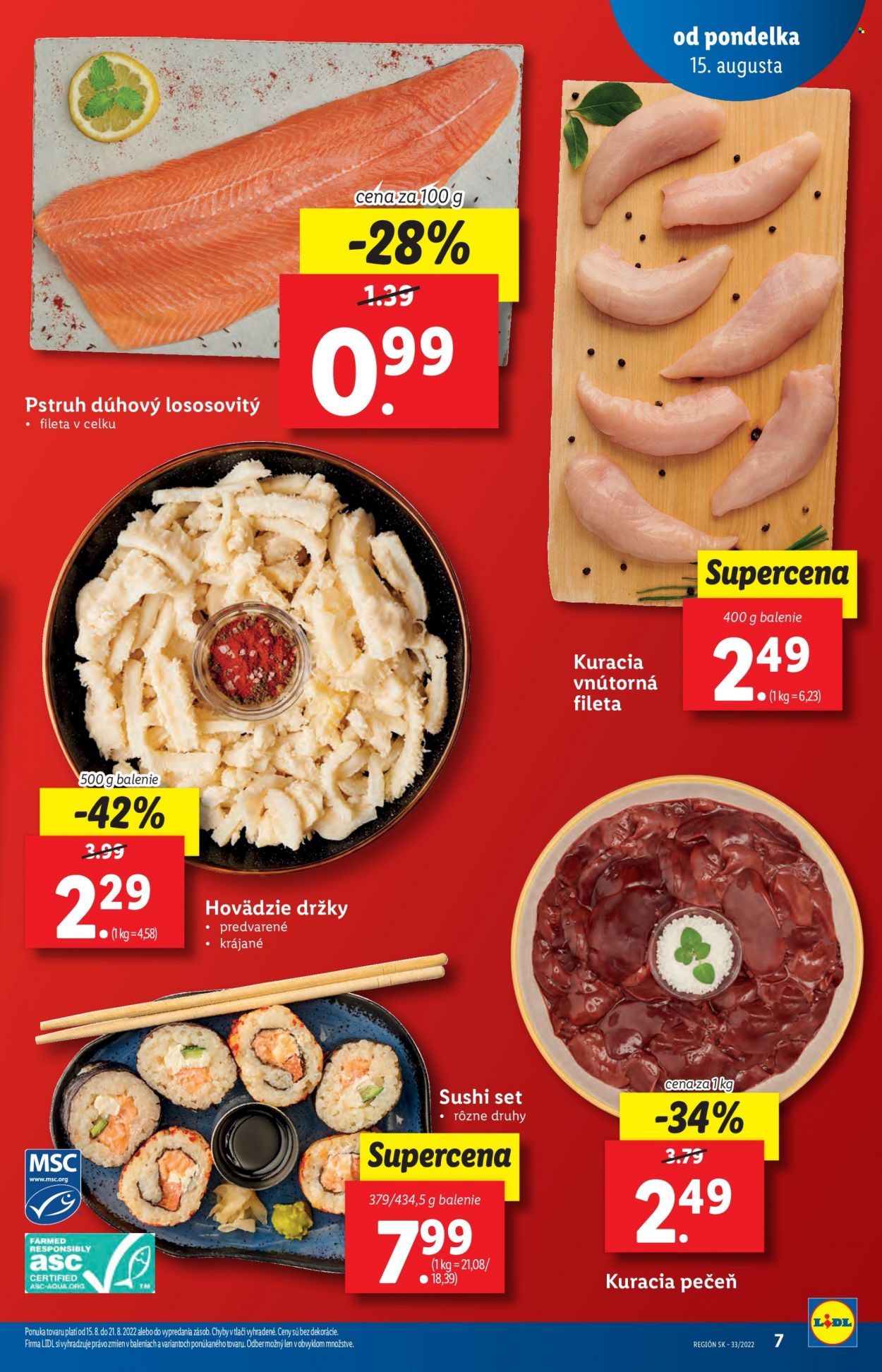 Leták Lidl - 15.8.2022 - 21.8.2022. Strana 7