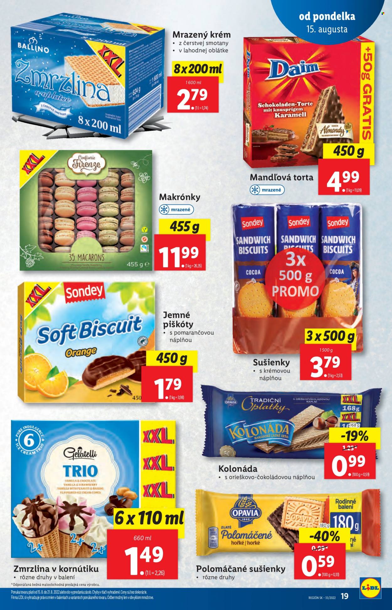 Leták Lidl - 15.8.2022 - 21.8.2022. Strana 19