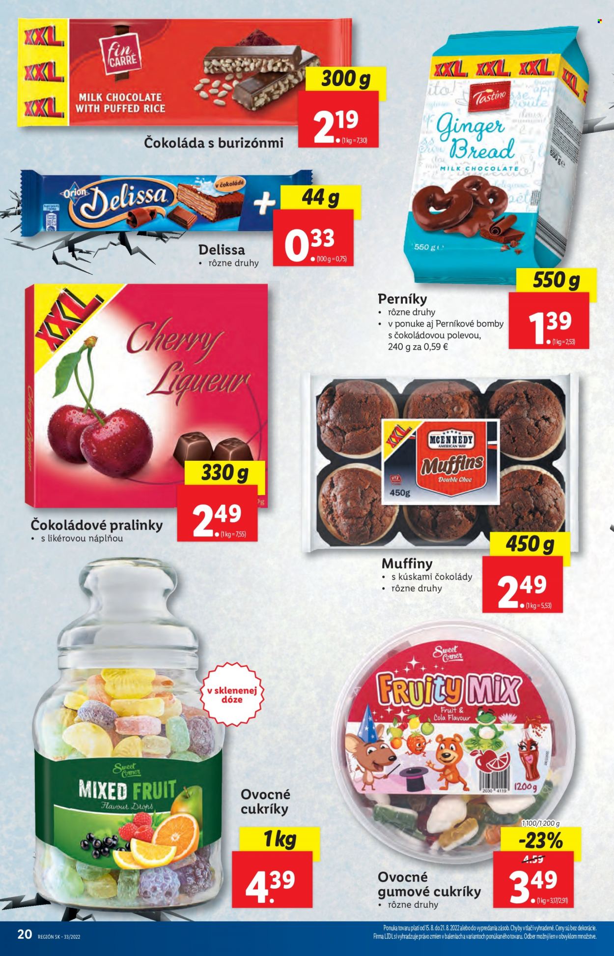 Leták Lidl - 15.8.2022 - 21.8.2022. Strana 20