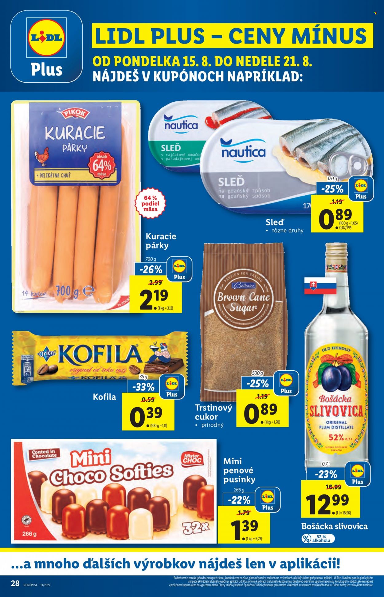 Leták Lidl - 15.8.2022 - 21.8.2022. Strana 28