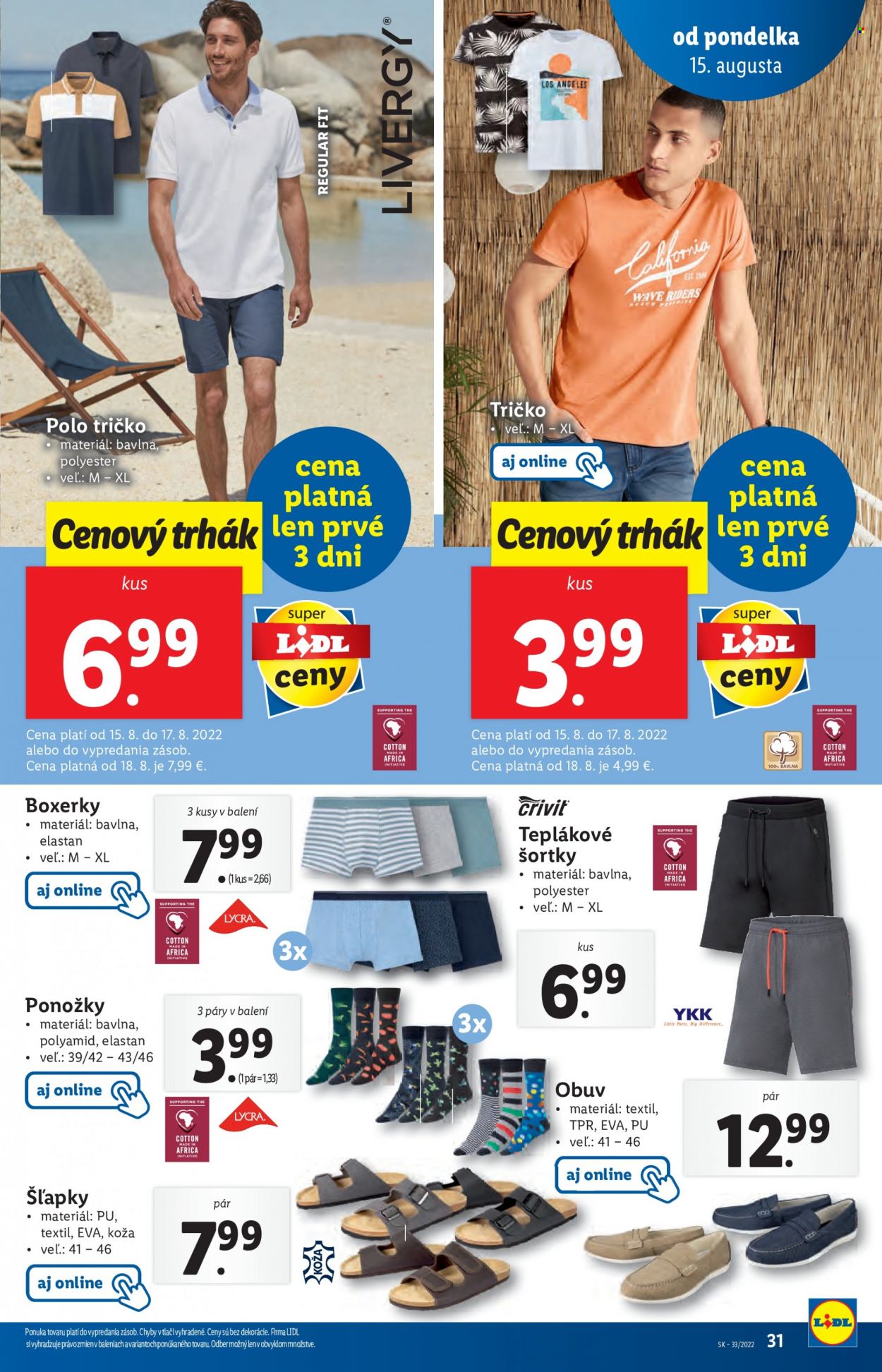 Leták Lidl - 15.8.2022 - 21.8.2022. Strana 31