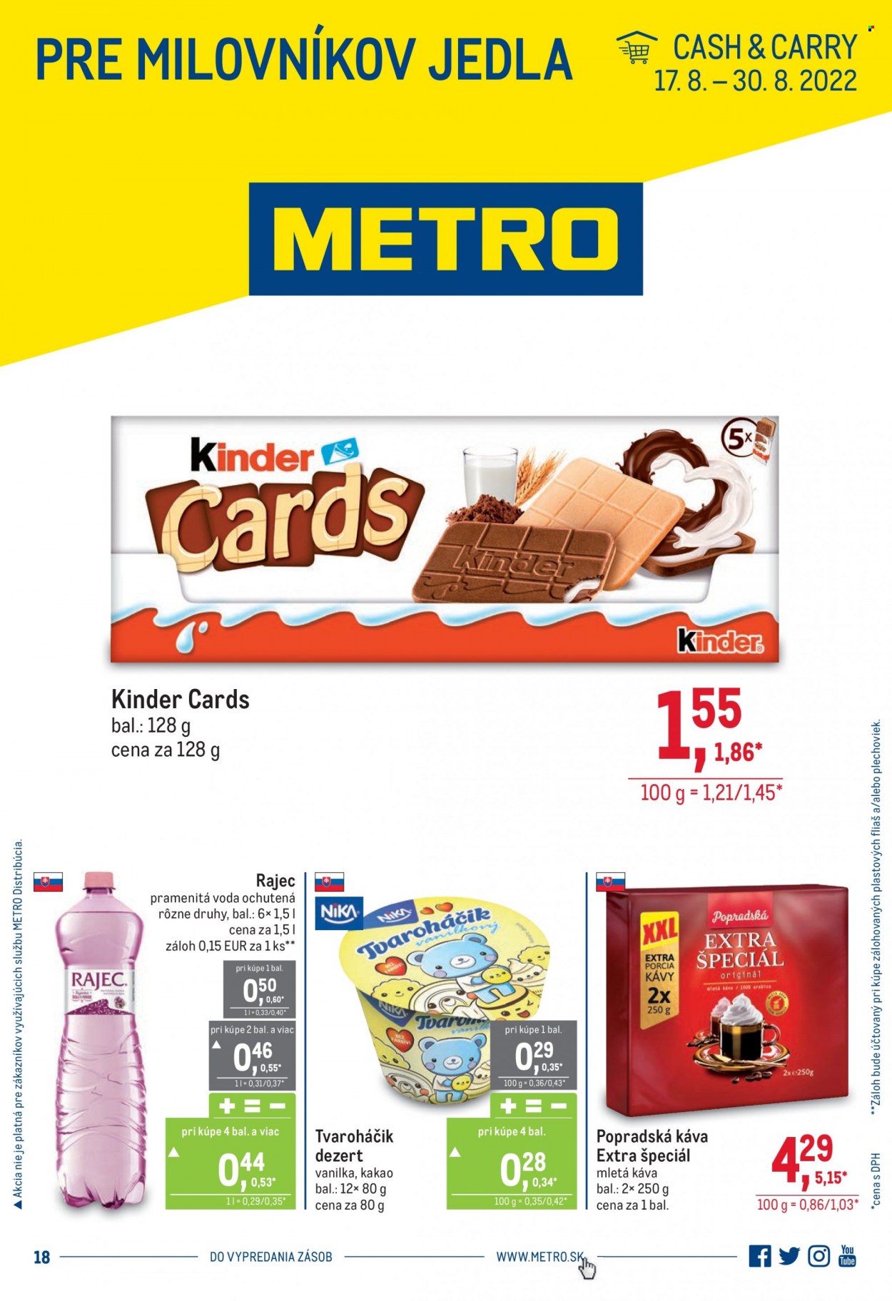 Leták Metro - 17.8.2022 - 30.8.2022. Strana 1